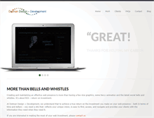 Tablet Screenshot of dotmandesign.com